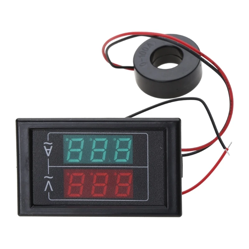 

Digital Voltmeter Ammeter AC50-500V 140A Amp Volt Voltage Current Meter