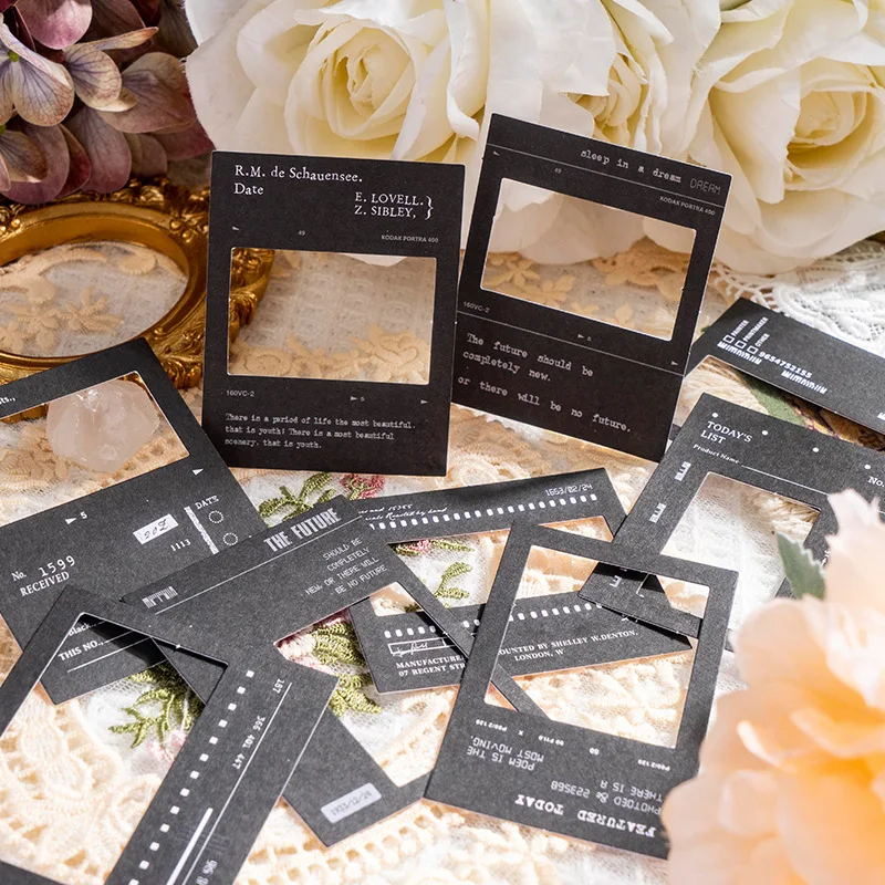 

20 шт., декоративные наклейки для фотографий