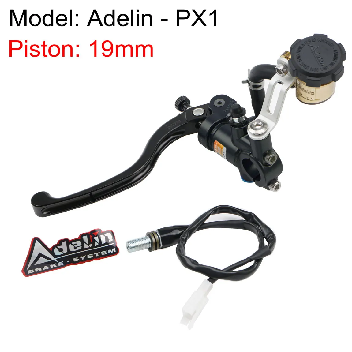 

Универсальный Adelin PX1 мотоцикл радиальный монтаж тормозной главный цилиндр сцепления руль мотоцикл гидравлический насос тормозные рычаги