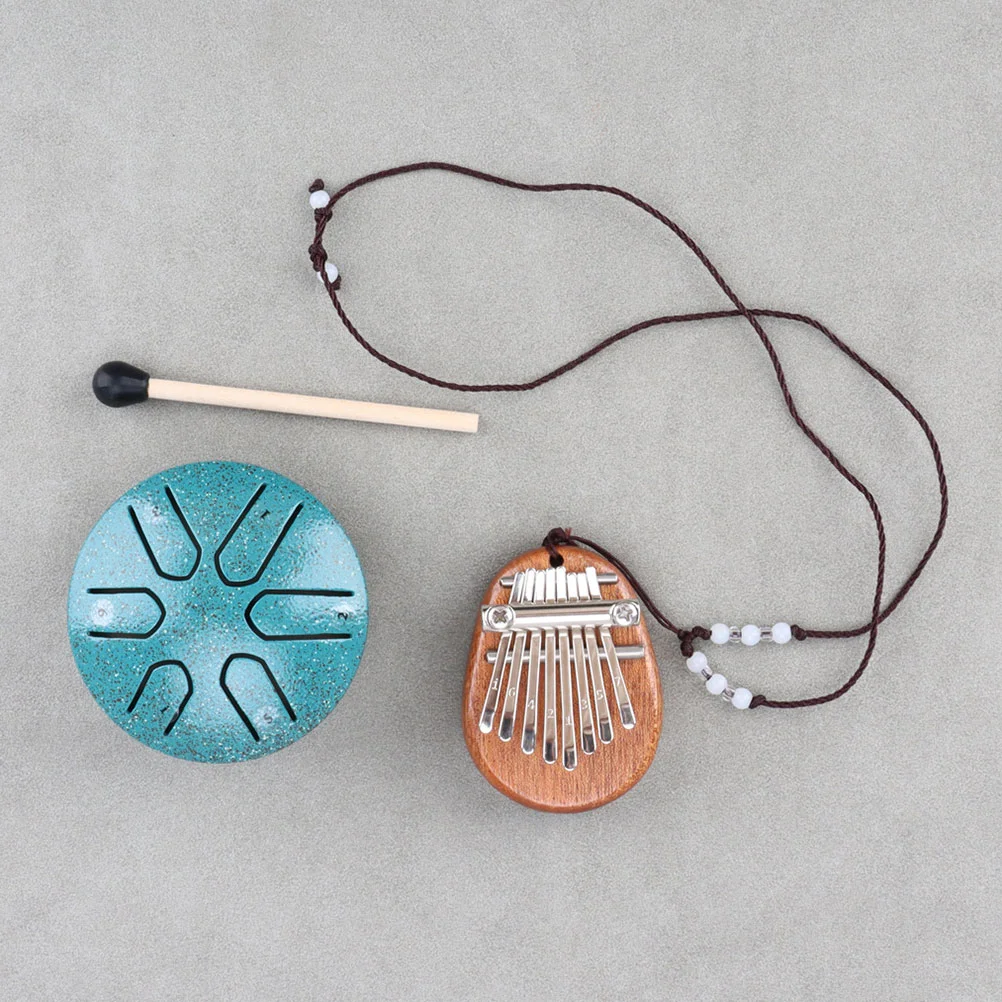 

Portable Piano Professional Thumb Mini Kalimba Pocket Drum Instruments Adults