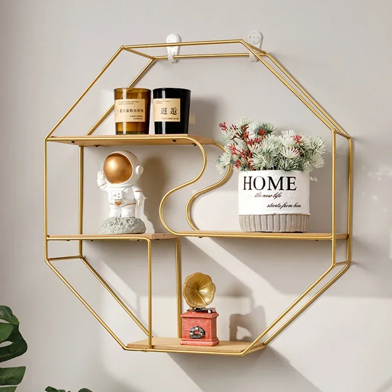 Металлическая Скандинавская витрина настенные полки для спальни Funko Pop сфера