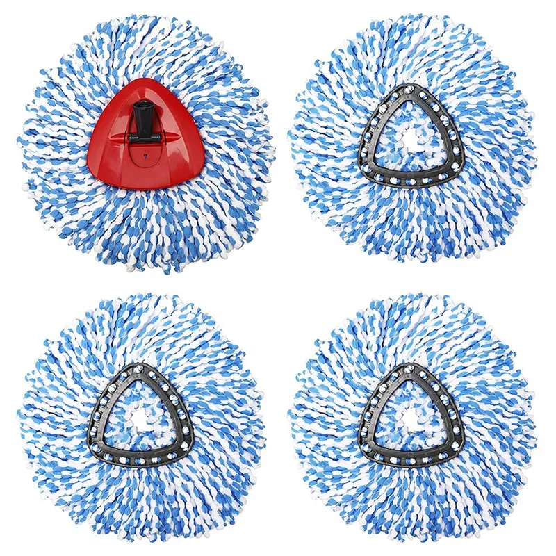 

Replacement Mop Cloths Pads For O-Cedar Easywring Spin Mop And Spin Mop Base Part, Mop Head Spin Mop Kit Accessories