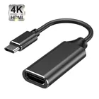 Кабель-адаптер с USB C на HDMI, переходник с Type-C на HDMI HD TV, USB 3,1, 4K, конвертер для MacBook, Huawei Mate30, Matebook14, Samsung S10, 9