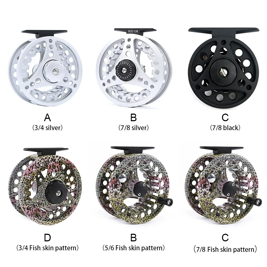 

Fly Fishing Reel Hand-changed Portable Spinning Wheel Tackle Saltwater Freshwater Lake Reels Professional Learner