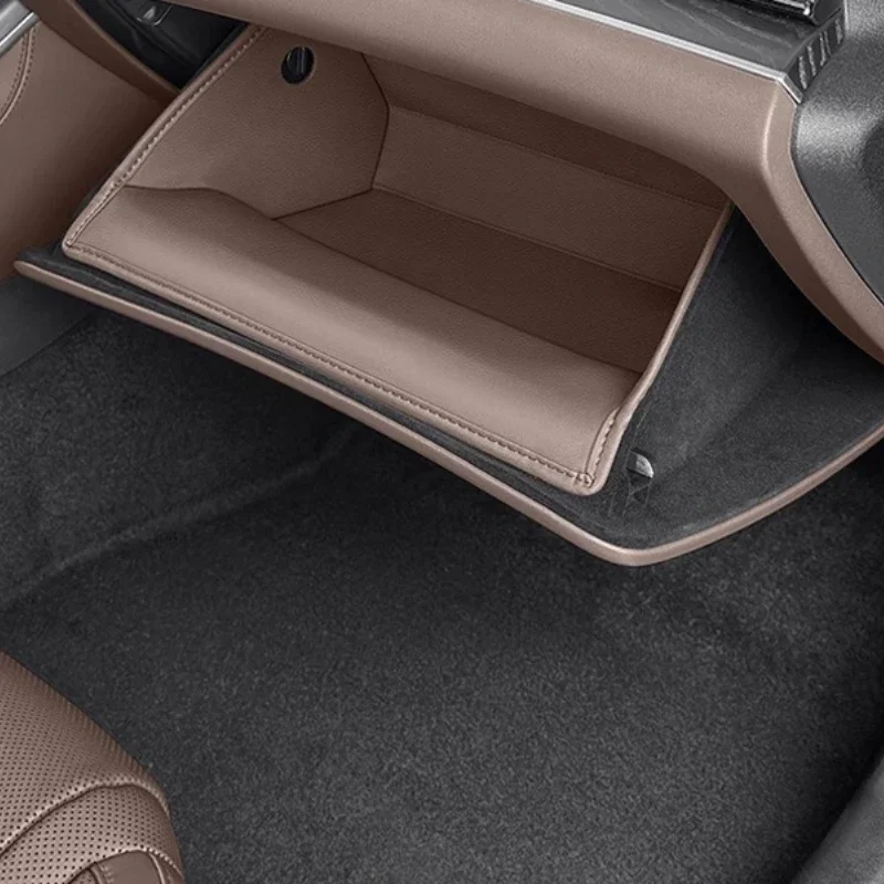 Для BYD Han DMI/EV перчаточная коробка кожаная накладка сумка для хранения