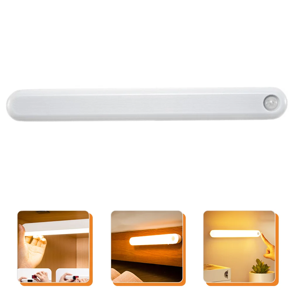 

Push Bathroom Night Rechargeable Under Closet Bedside Night Lamp
