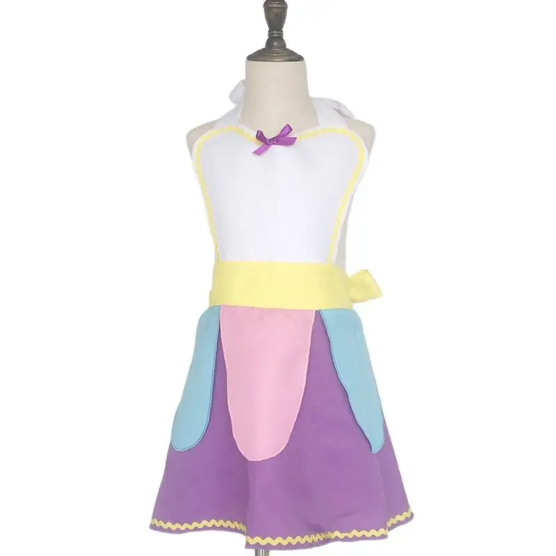Хэллоуинские детские костюмы сценический костюм принцессы фартук танцевальный праздник Пасхи кухонный косплей.