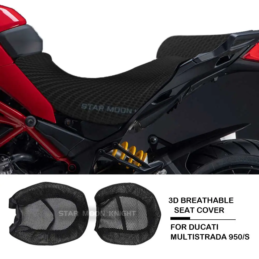 

Motorcycle Anti-slip Waterproof Protective Seat Cover For Ducati Multistrada950 S Multistrada 950 Nylon Fabric Saddle Seat Cover