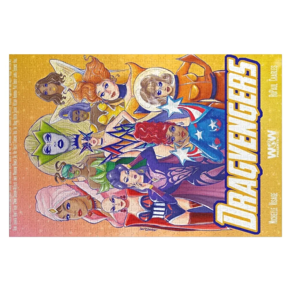 RuPaul's Dragvengers: все победители головоломки фото на заказ деревянные взрослые