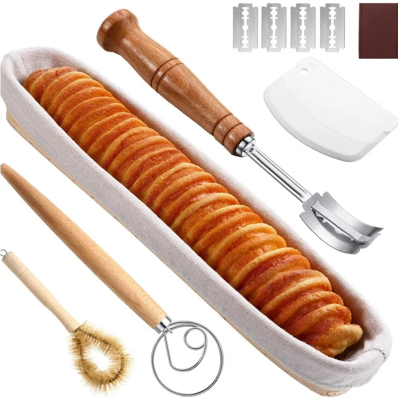 Стартовый набор для bagietki Banneton скребок прически миксер хлеба принадлежности