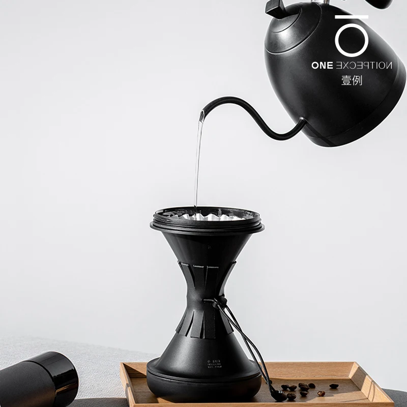 

Двухсторонняя капельница для кофе, двухсторонний пивоваренный фильтр, конусный многоразовый фильтр, конусный держатель капельного типа, медленная пива для приготовления кофе