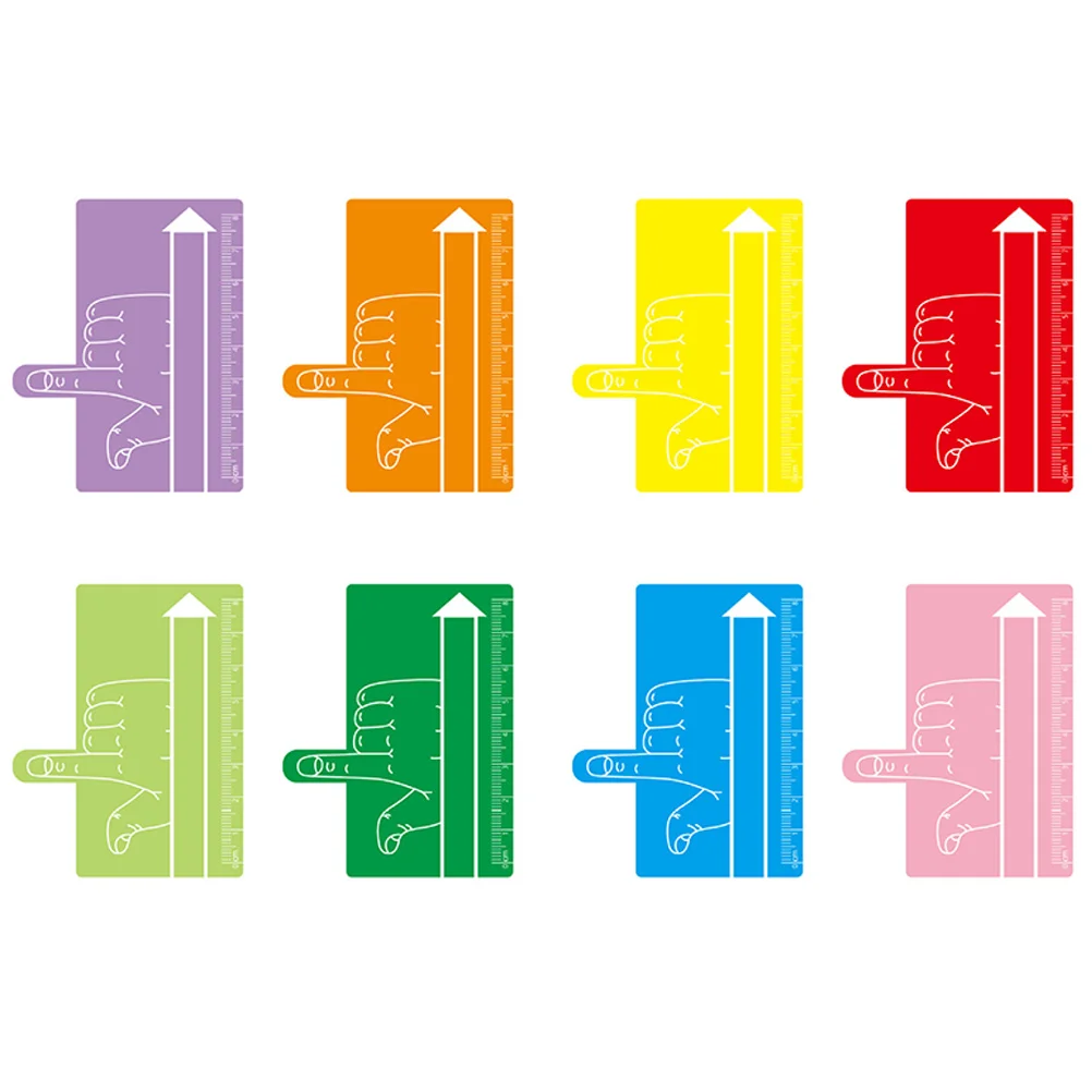 8 шт. прокладка для пальцев закладка письма детский руководство по чтению