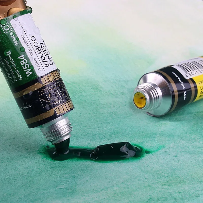 Корея MIJELLO MISSION Золотой акварельный пигмент/краска 15 мл 573 ~ 632 Главный класс