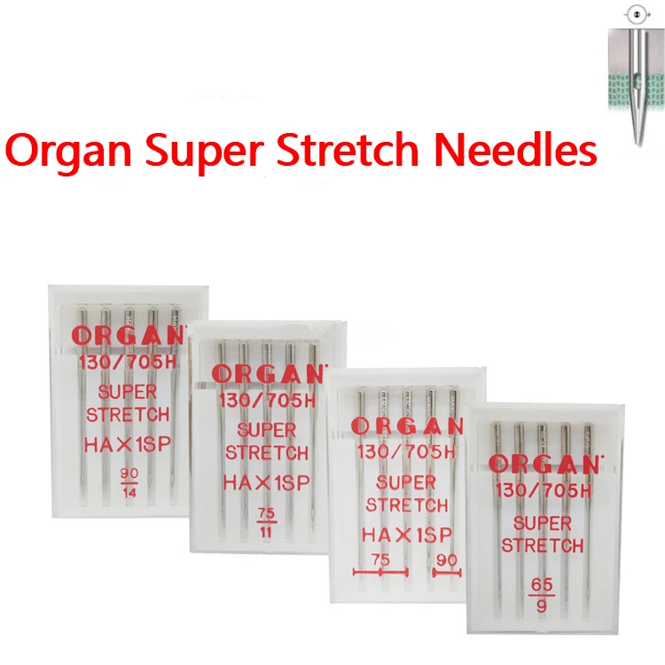 Organ Needles 5pcs Top Quality Domestic Sewing Machine Needl