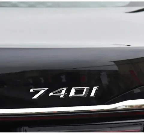 3D ABS Автомобильный багажник 730d 730i 740i 750d 760d 745i 750i 760i буквы Логотип эмблема наклейка для BMW E38 E65 F01 F02 E66 G11 G12