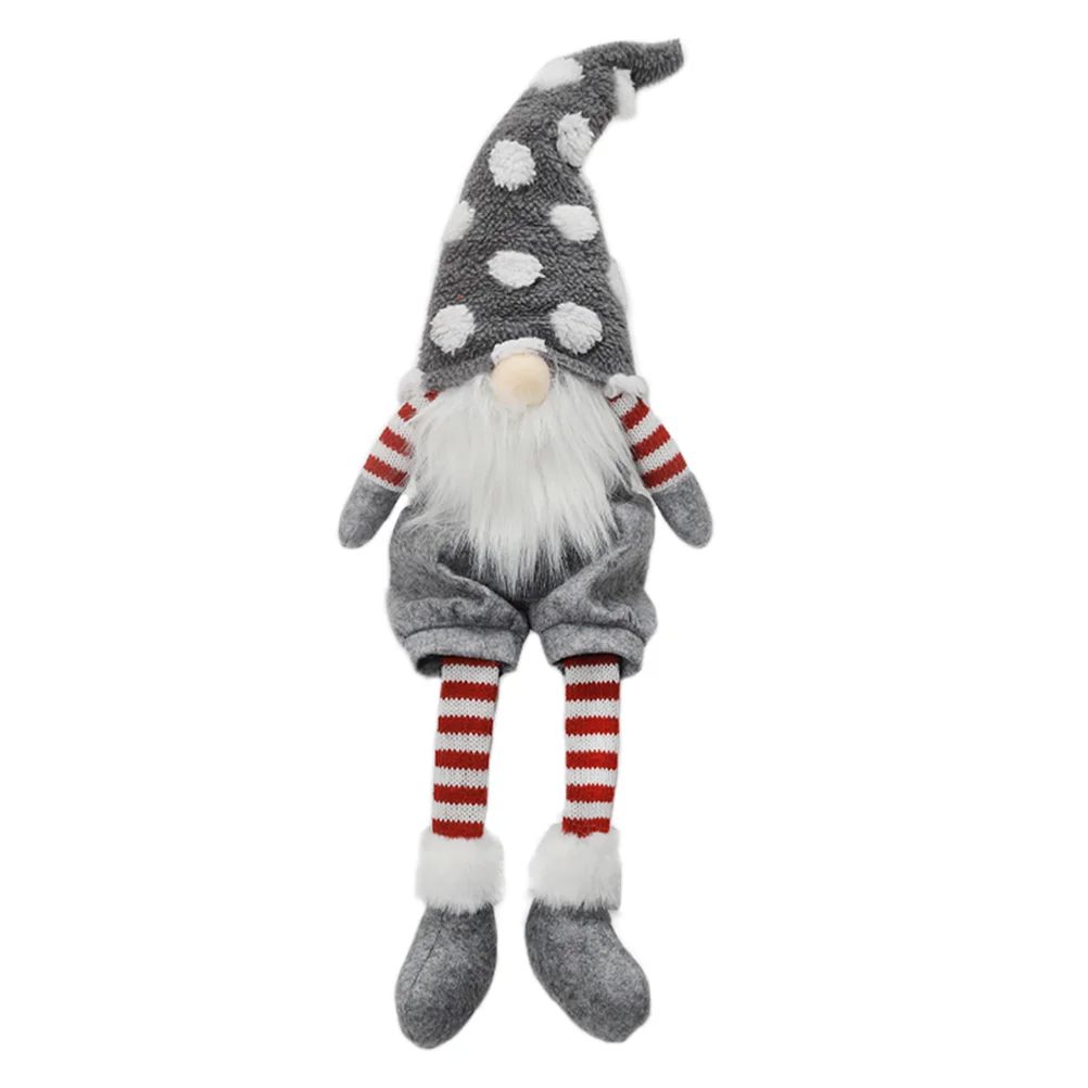 

Christmas Ornaments Gifts Xmas Party Desktop Tabletop Adornment Faceless Non-woven Fabric