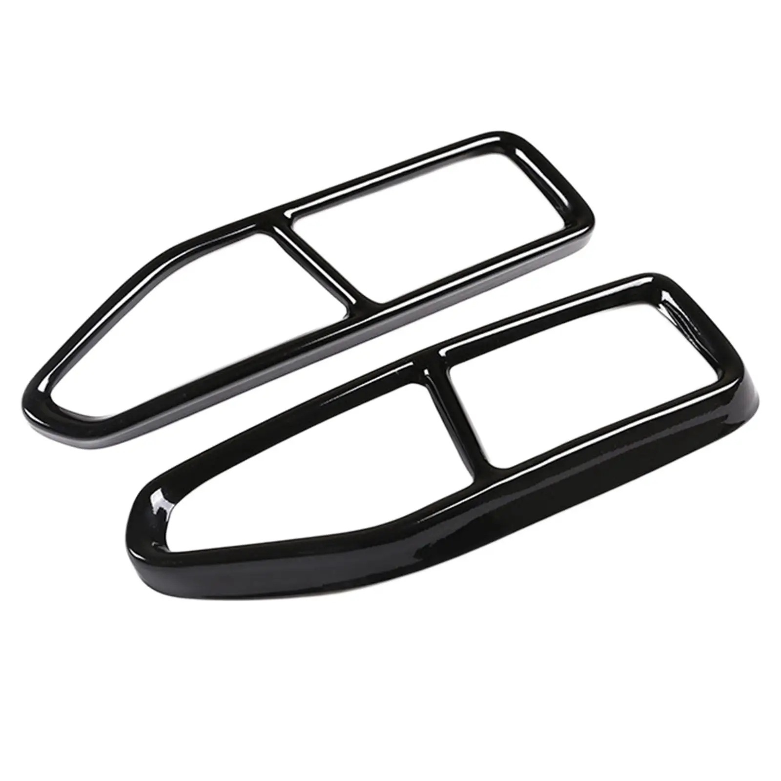 

2pcsTail Throat Pipe Frame Protection Cover for bmw 7 G11 Auto Accessories