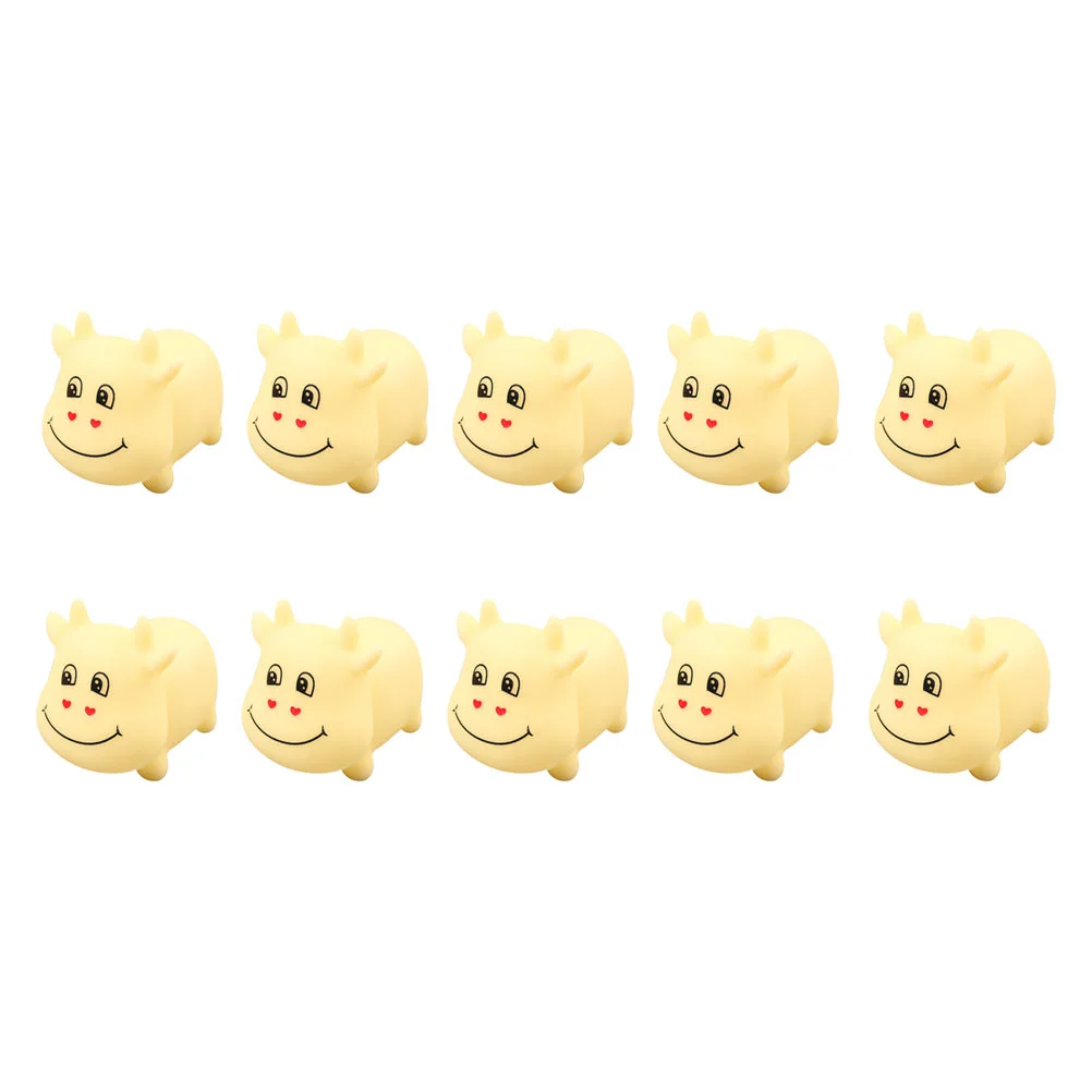 

12pcs Calf Shape Squeezing Stress Relief Toys Interesting Recreational Toys