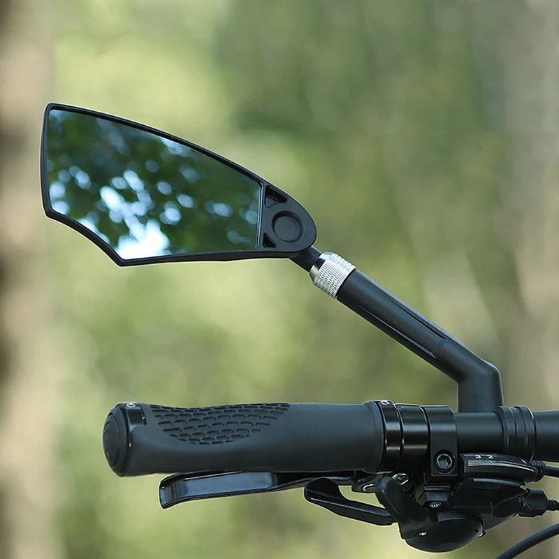

Антибликовое зеркало на руль велосипеда-Велосипедное Зеркало заднего вида с выдвижным регулируемым объективом на 360 °, складное Велосипедное Зеркало
