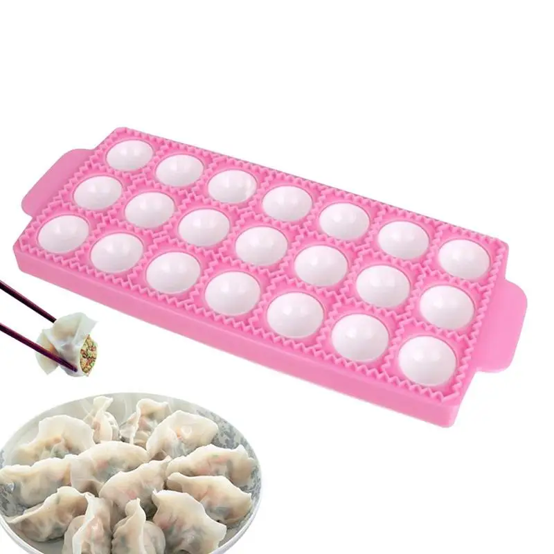 

Ravioli Maker Food Grade Silicone Dumpling Maker 10PC Round Or 21PC Square Shape Kitchen DIY Tools For Making Pastry Dumplings