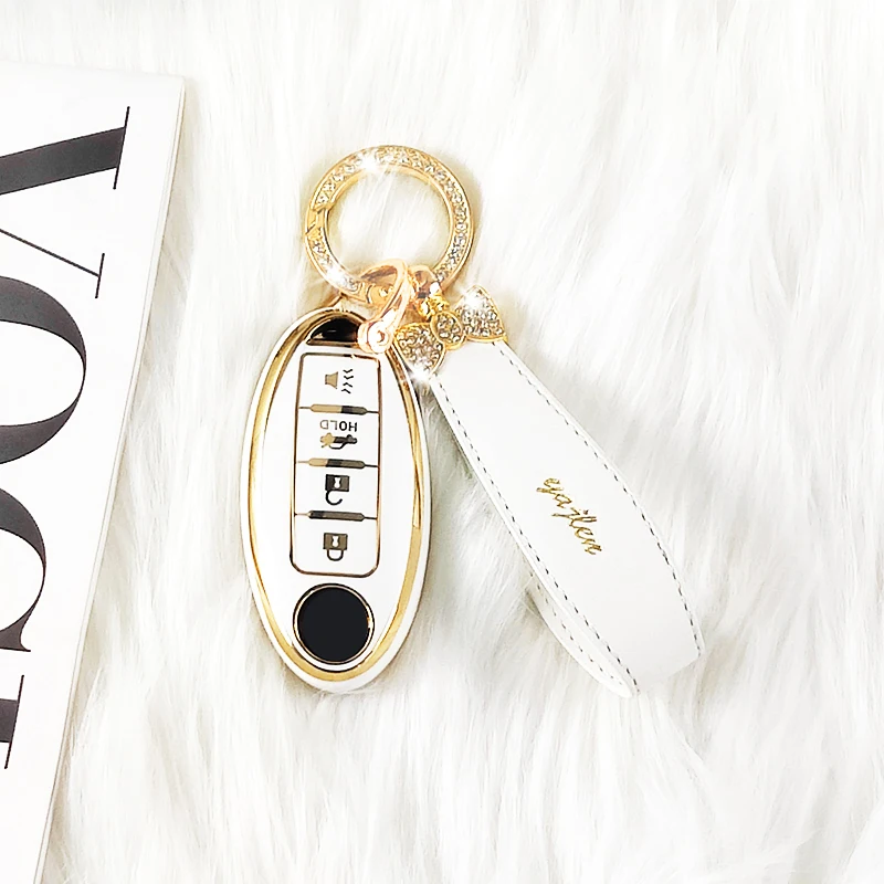 

Прочный чехол с полным покрытием, новый мягкий ТПУ чехол для автомобильного ключа для Nissan Qashqai J10 J11 X-Trail t31 t32 kicks Tiida Pathfinder Murano Note JukeD