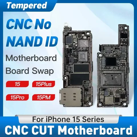 Материнская плата с ЧПУ для iPhone 15 Pro Max Plus 4G 5G Drill CPU Baseband Материнская плата AP RF CPU Логическая плата Удаление использовать для инструмента Swap