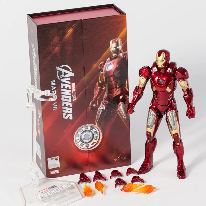 

ZD Toys Iron Man Mark VII MK7 7" Action Figure Collection