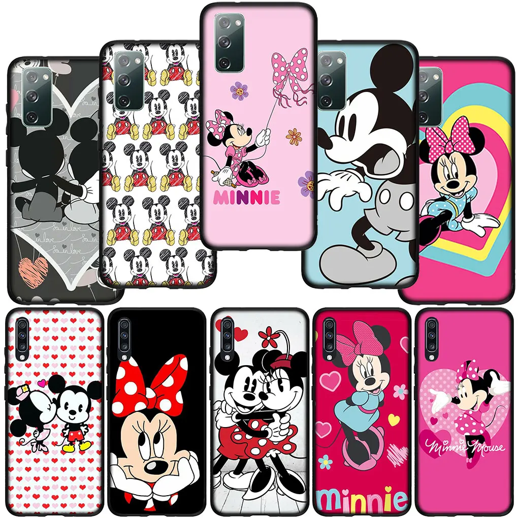 Чехол для телефона с изображением Микки Мауса и Минни Маус для VIVO Y11 Y12 Y15 Y17 Y20 Y21 Y33S Y31 Y52S Y51 Y53 Y70 Y74S Y76 Y75 T1