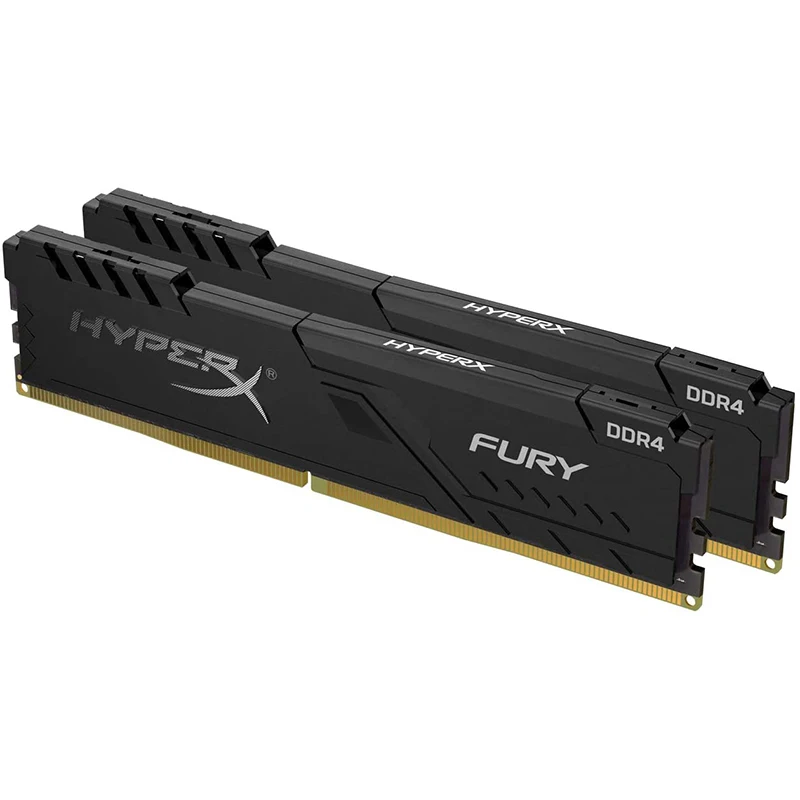 

Kingston HyperX Fury 32G(16*2) DDR4 RAM 2133 2400 2666 3000 3200 3600mhz For desktop platform memory with best performance