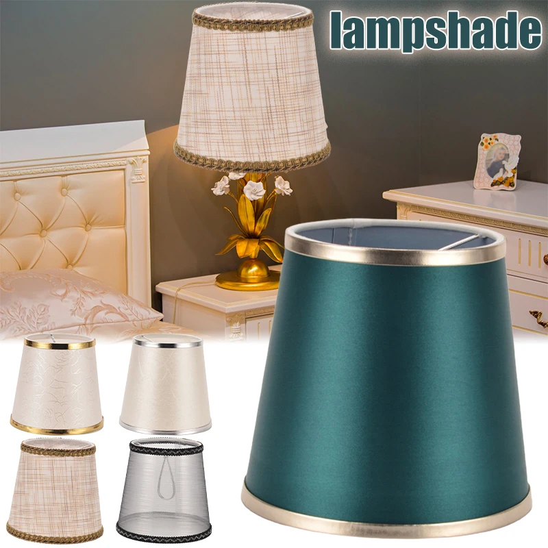 Barrel Lamp Shades Mesh / Cloth Chandelier Shades Clipping F