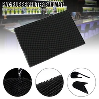 black bar mat rubber bar service spill mat bar runner glass drip tray beer drink rail anti skid countertop spill mat