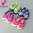 Подходит для 17 дюймов Reborn Baby Doll Sneackers 18 дюймов девушка кукольные туфли игрушки ручной работы повседневная обувь