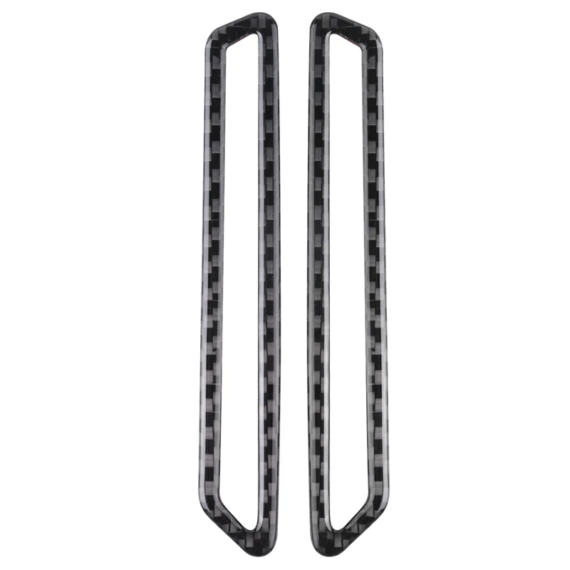 

For Alfa Romeo Giulia 2017-2019 Carbon Fiber A-Pillar Air Outlet Sticker Air Conditioning Vent Cover Trim Car Styling