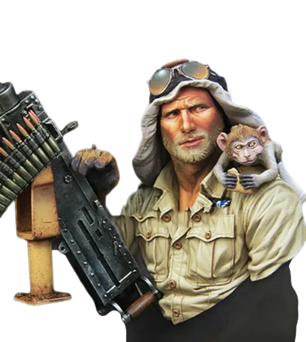 Статуэтка из смолы 1/10 дюйма яркий комплект для британского джипа SAS разборная и