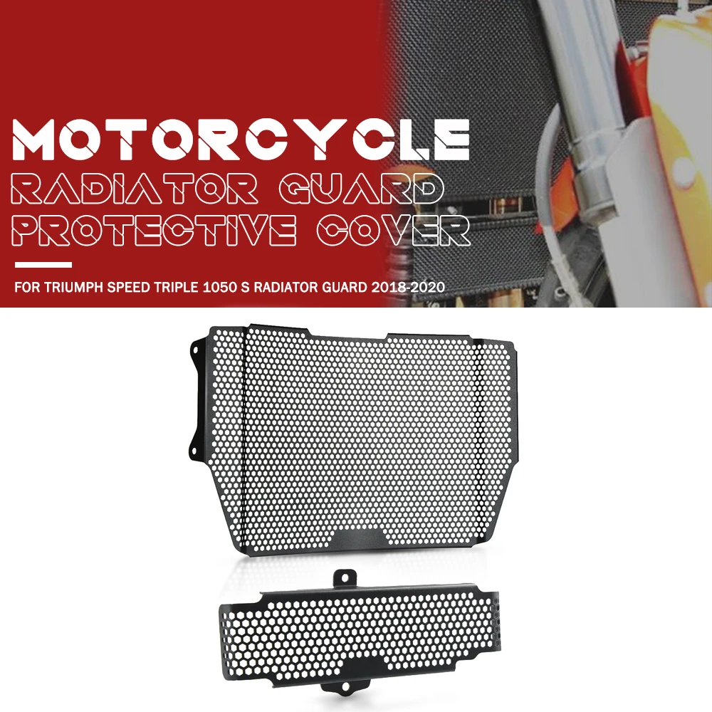 

For Speed Triple 1050S 1050 S/RS 1050RS Speed Triple1050 Radiator Guard Radiator Grille Guard Cover 2016 2017 2018 2019 2020