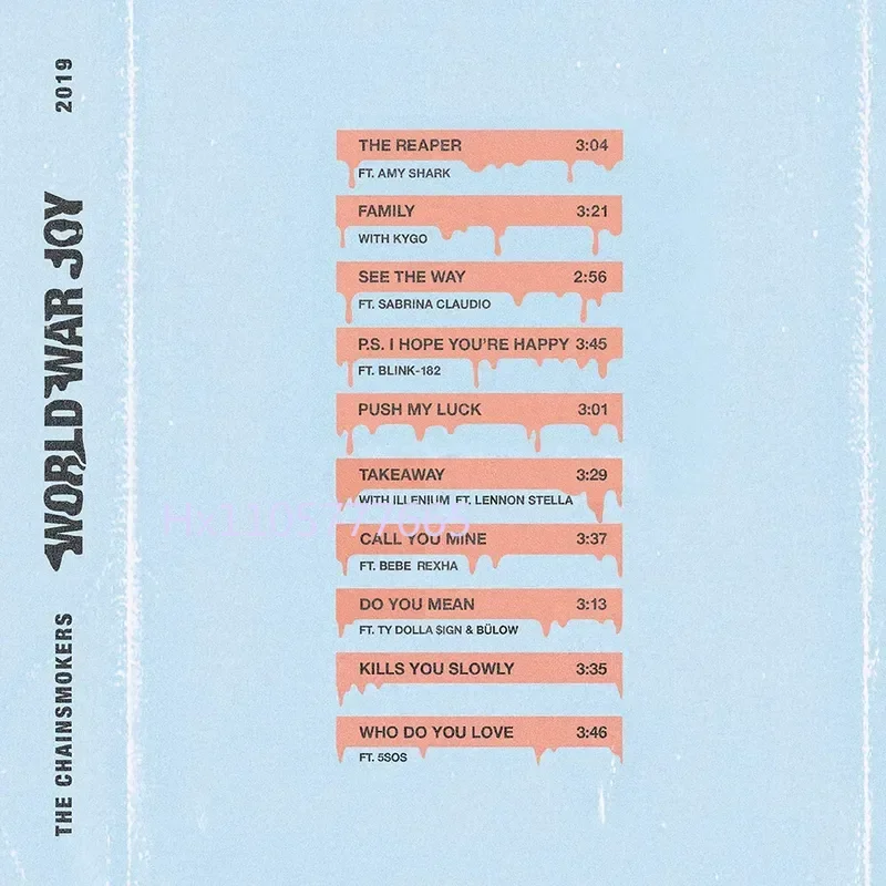 CD The Chainsmokers World War Joy для любителей музыки (art.: 3920dcc6108db) - 3920dcc6108db