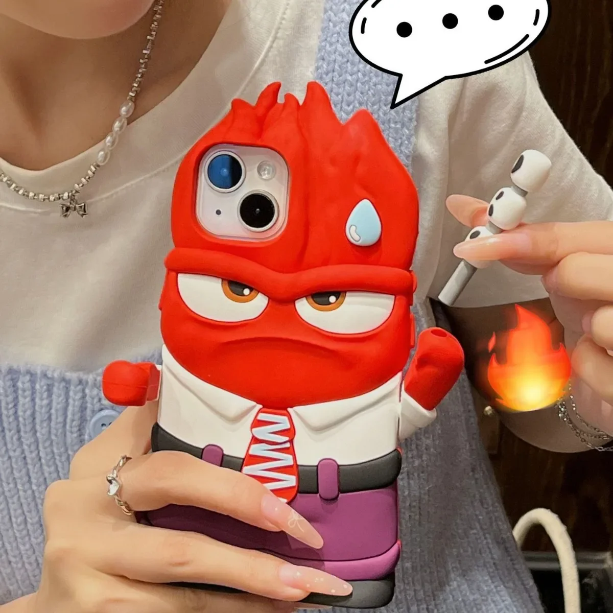 Чехол для телефона Inside Out Rage Roasted Marshmallows IPhone 15 Apple 12 13/14 Pro Max