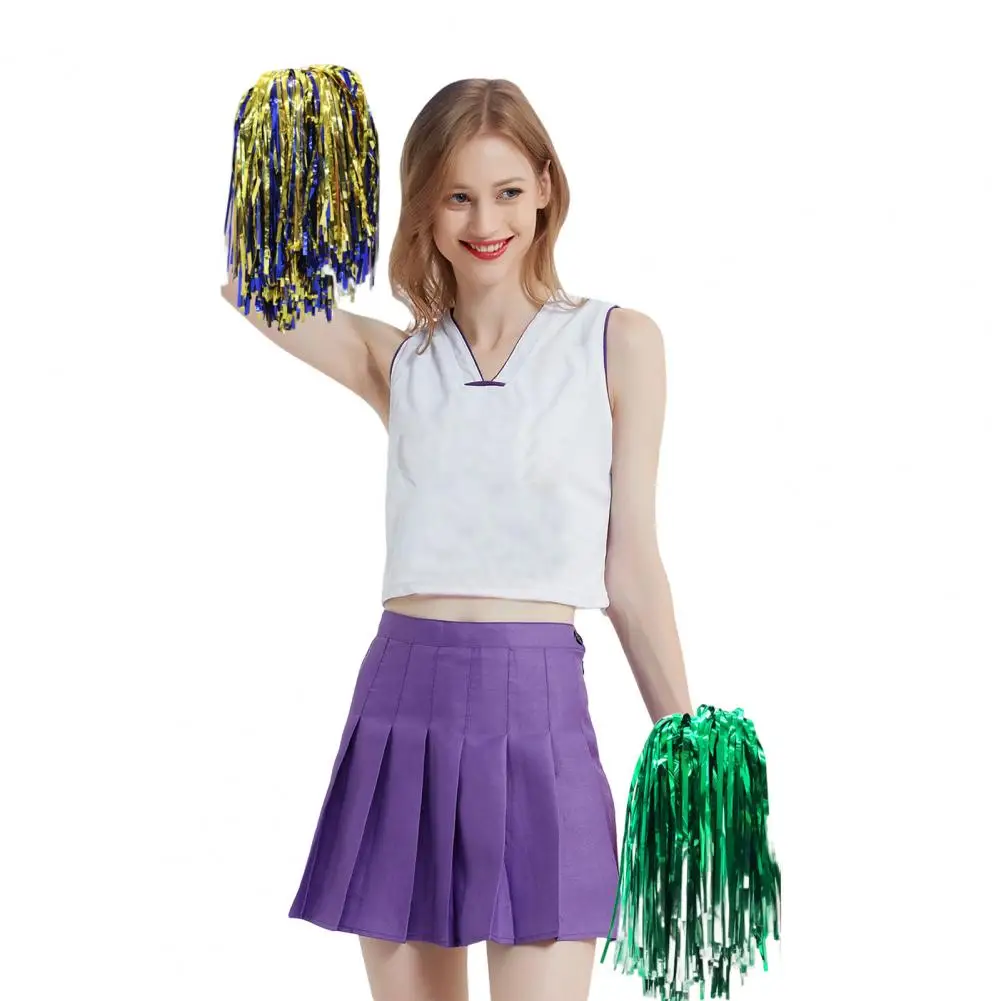 

Lightweight Eco-friendly Cheering Props Fluffy Hand Flowers Cheerleader Pompoms Cheerleader Flower for Sport Games