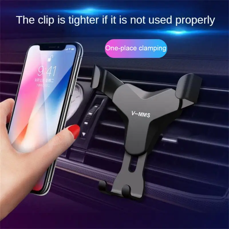

Cellphone Stand Support Gravity Stable Multifunctional Anti-collision Portable For Iphone 14 Xiaomi Samsung Car Supplies Abs
