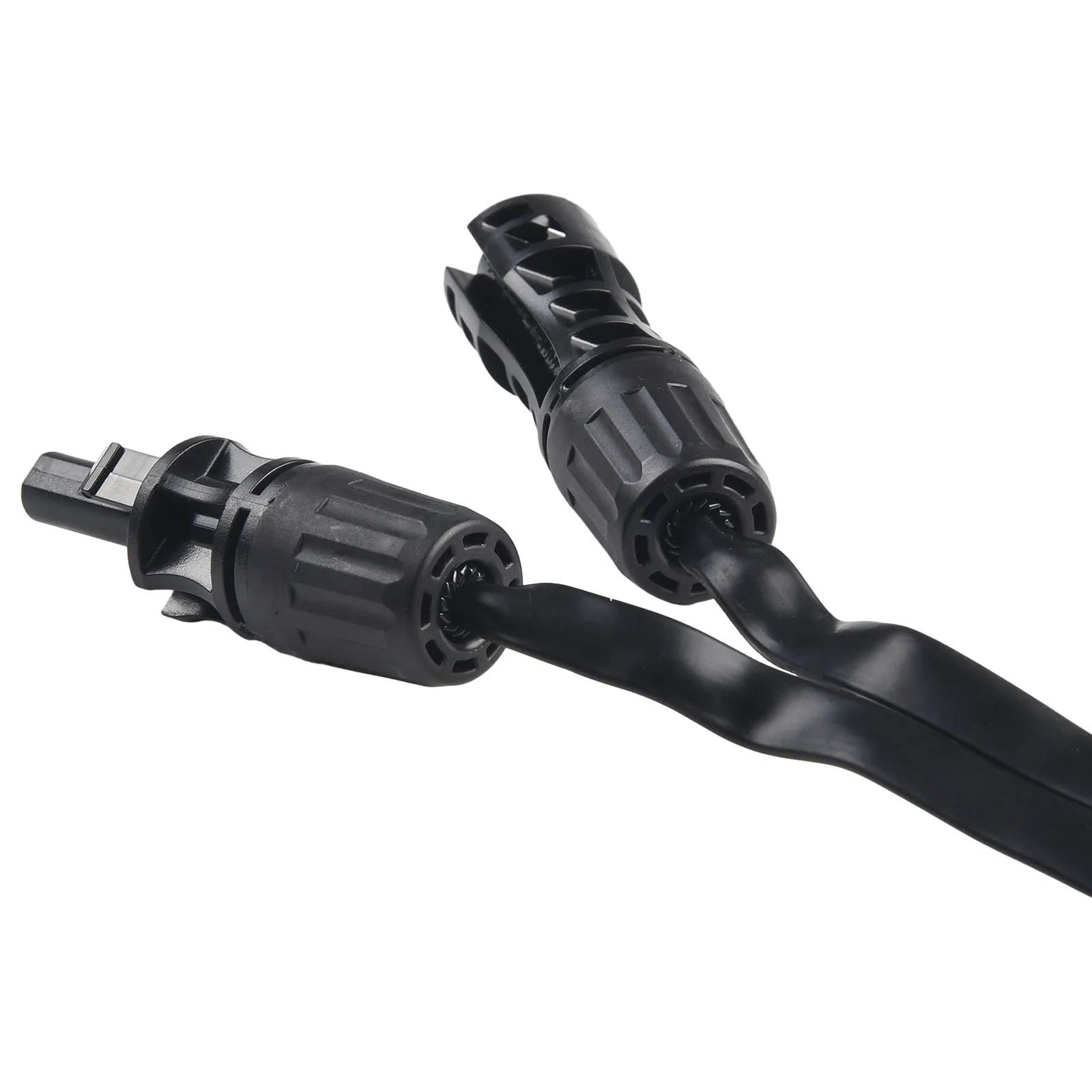 Super Flat Cable Solar Cable Cable Home.yard Office Panel Connector Adapter Quickly Connect Seamless Installation
