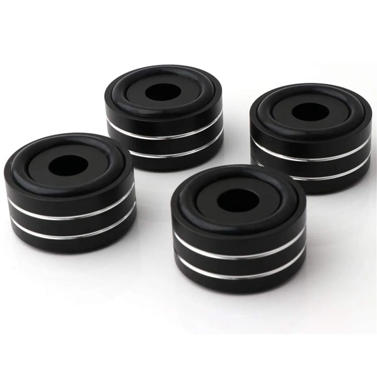 4 шт. 40 х2 0 мм алюминиевый HiFi усилитель динамик изоляционная подставка