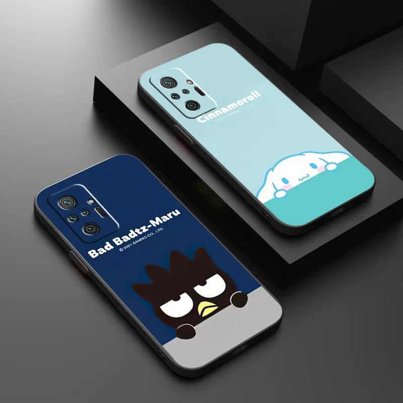 

Hello Kitty TAKARA TOMY Phone Case For Xiaomi Redmi 7 8 7A 8A 9 9i 9AT 9T 9A 9C Note 7 8 2021 8T 8 Pro Carcasa Liquid Silicon