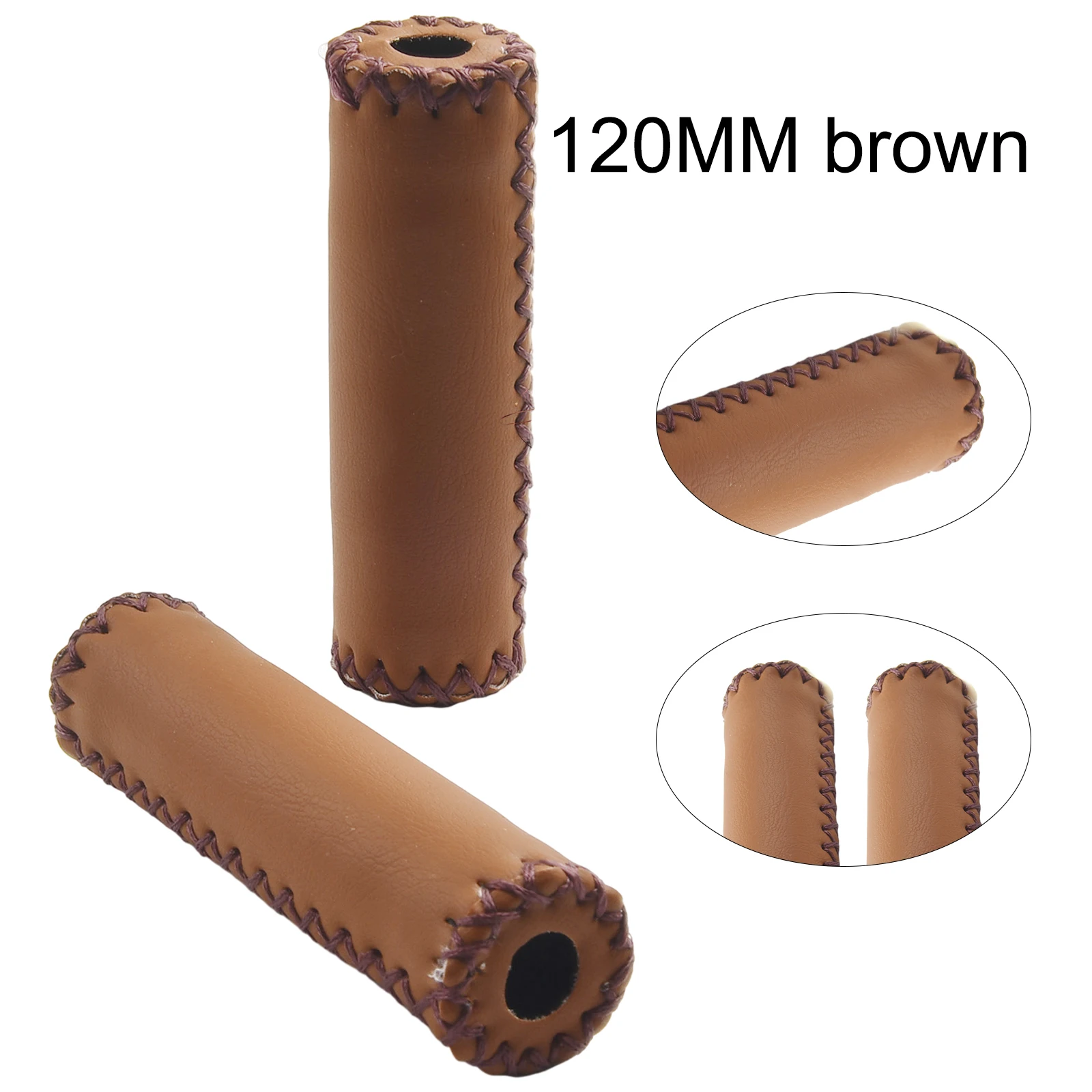 

Handlebars Leather Bicycle Handlebars Retro Bicycle Handlebars Retro Bicycle Handlebars Anti-slip Shock Absorption Bicycle Parts