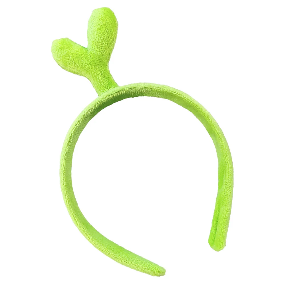Повязка на голову с ростками зеленой фасоли повязки для вечеринок аксессуары