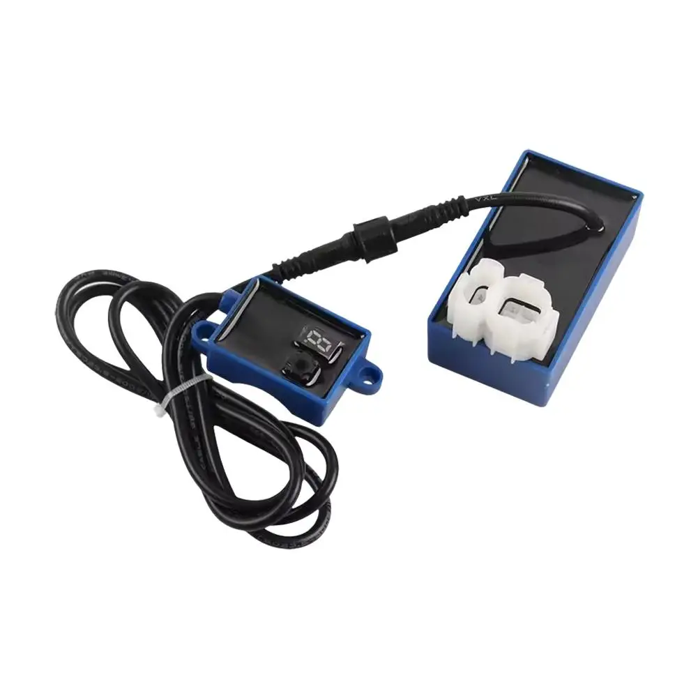 

12 В 6-контактный AC CDI Box Высокопроизводительная гоночная цифровая регулировка для двигателя GY6 50 125 150CC Универсальный скутер Аксессуары для квадроциклов