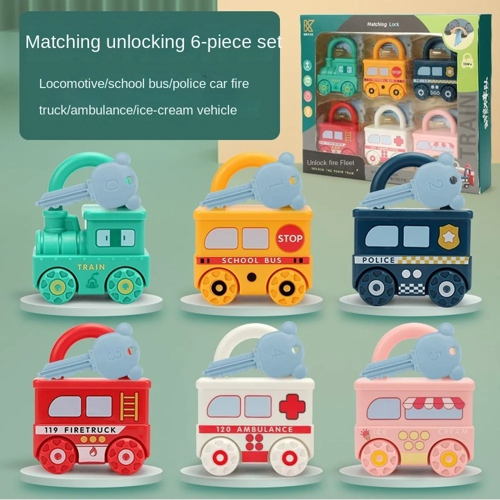 

Numbers Matching & Counting Learning Locks with Keys Montessori Educational Math Toys Materials for Toddler Preschool Games Gift