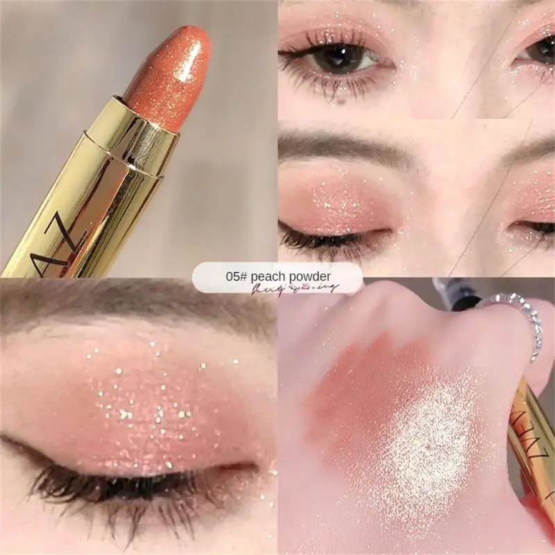 

6 Colors Double Head Eye Shadow Pen Eye Makeup Matte Pearlescent Flash Eyeshadow Eyeliner Pen Create Bright Eye Cosmetic