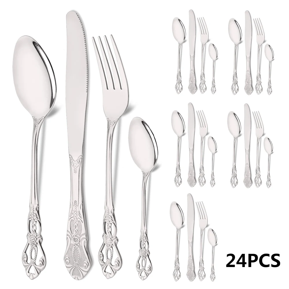 

Набор столовых приборов из нержавеющей стали