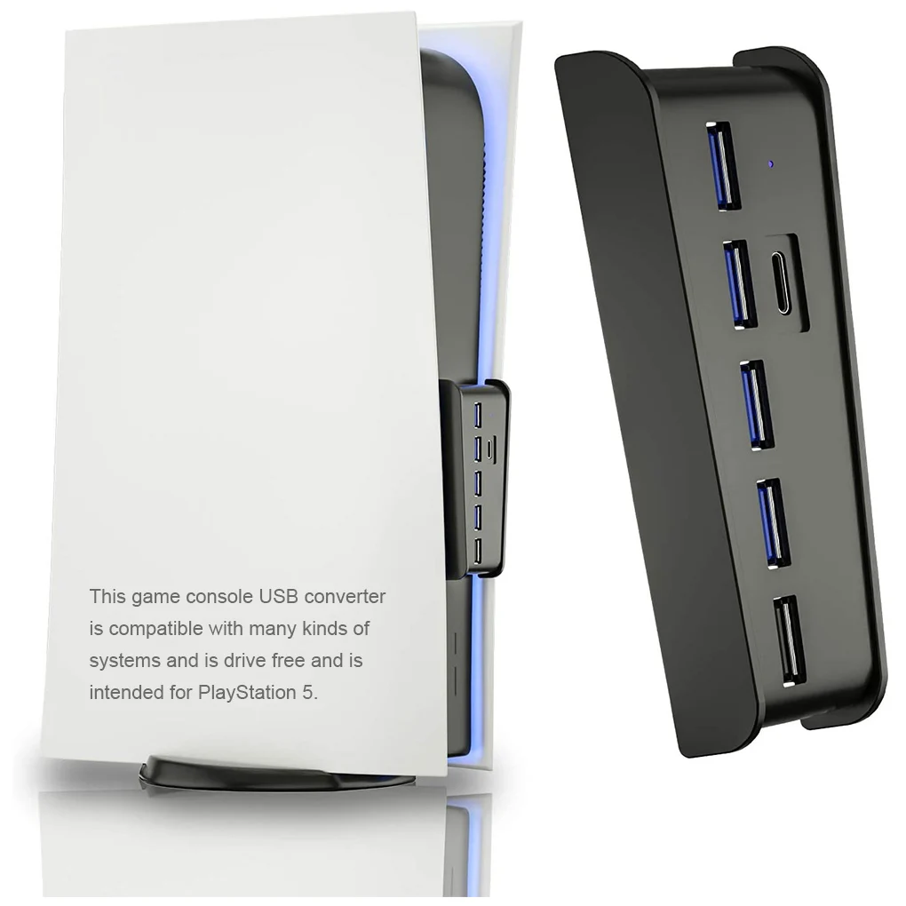 Игровая консоль 6 в 1 быстрая скорость драйвер USB Type-c адаптер пластиковый