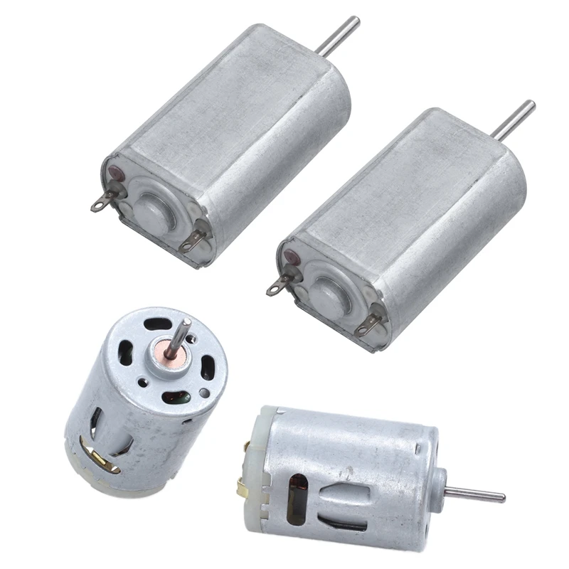 

2Pcs DC 9V 30800RPM 2Mm Dia Shaft High Speed Model Airplane DC Motor & 2 X DC 1.5-18V 30000RPM Micro-Motor 32X28mm For RC Model